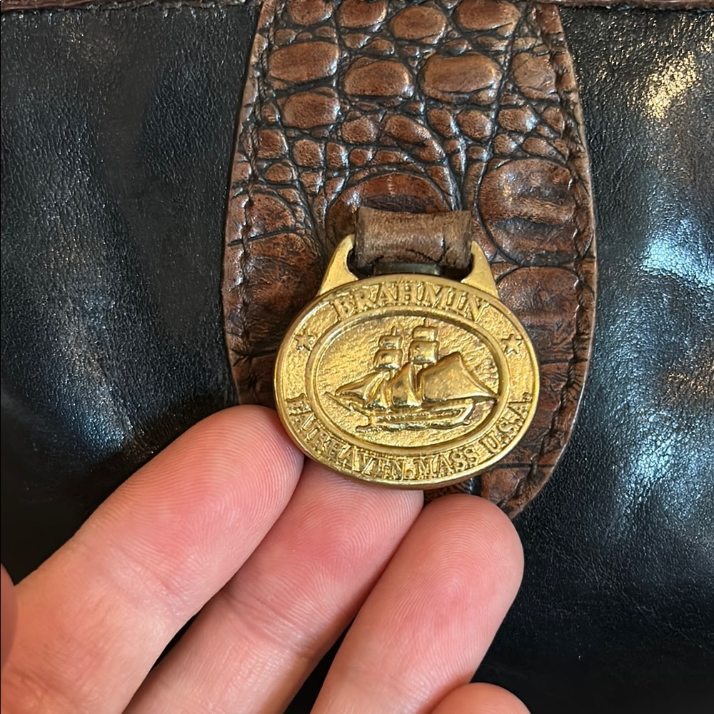 Brahmin Croc Crossbody Bag - Picture 2 of 11